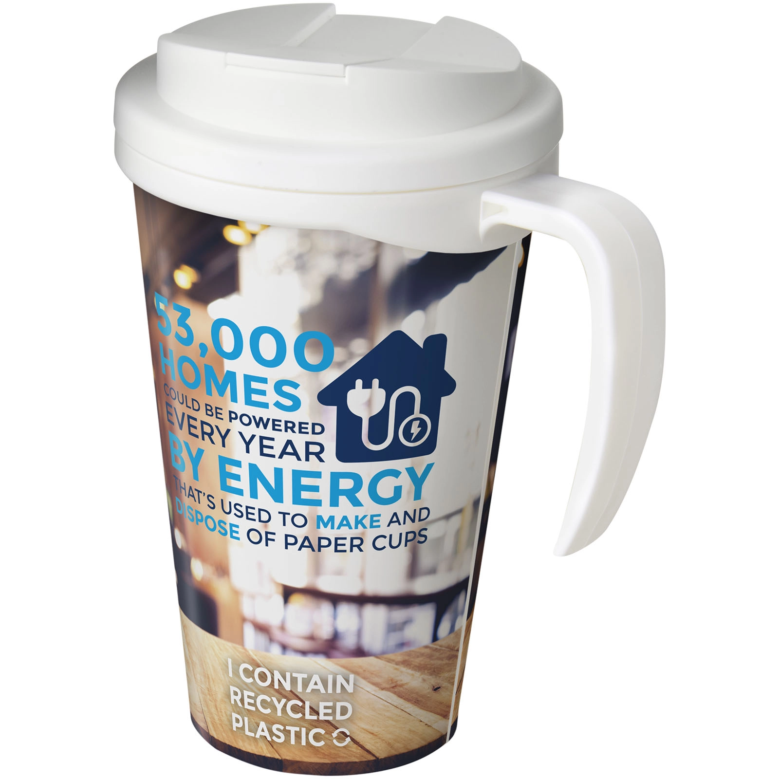 Immagine Tazza termica Brite-Americano® Grande da 350 ml con coperchio ermetico