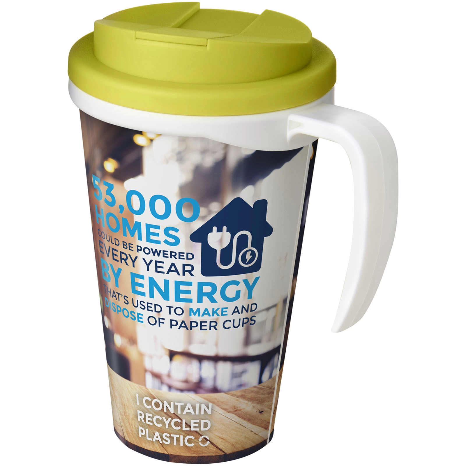 Immagine Tazza termica Brite-Americano® Grande da 350 ml con coperchio ermetico