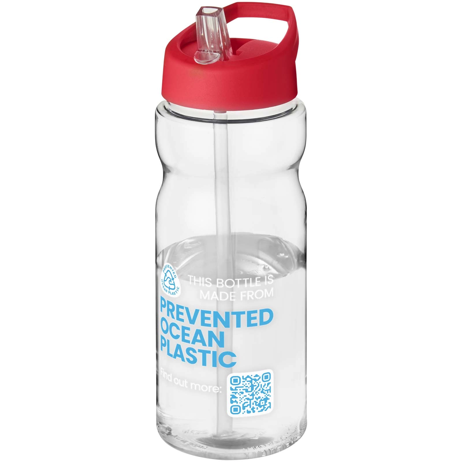 Immagine Borraccia sportiva H2O Active® Eco Base da 650 ml con coperchio con beccuccio