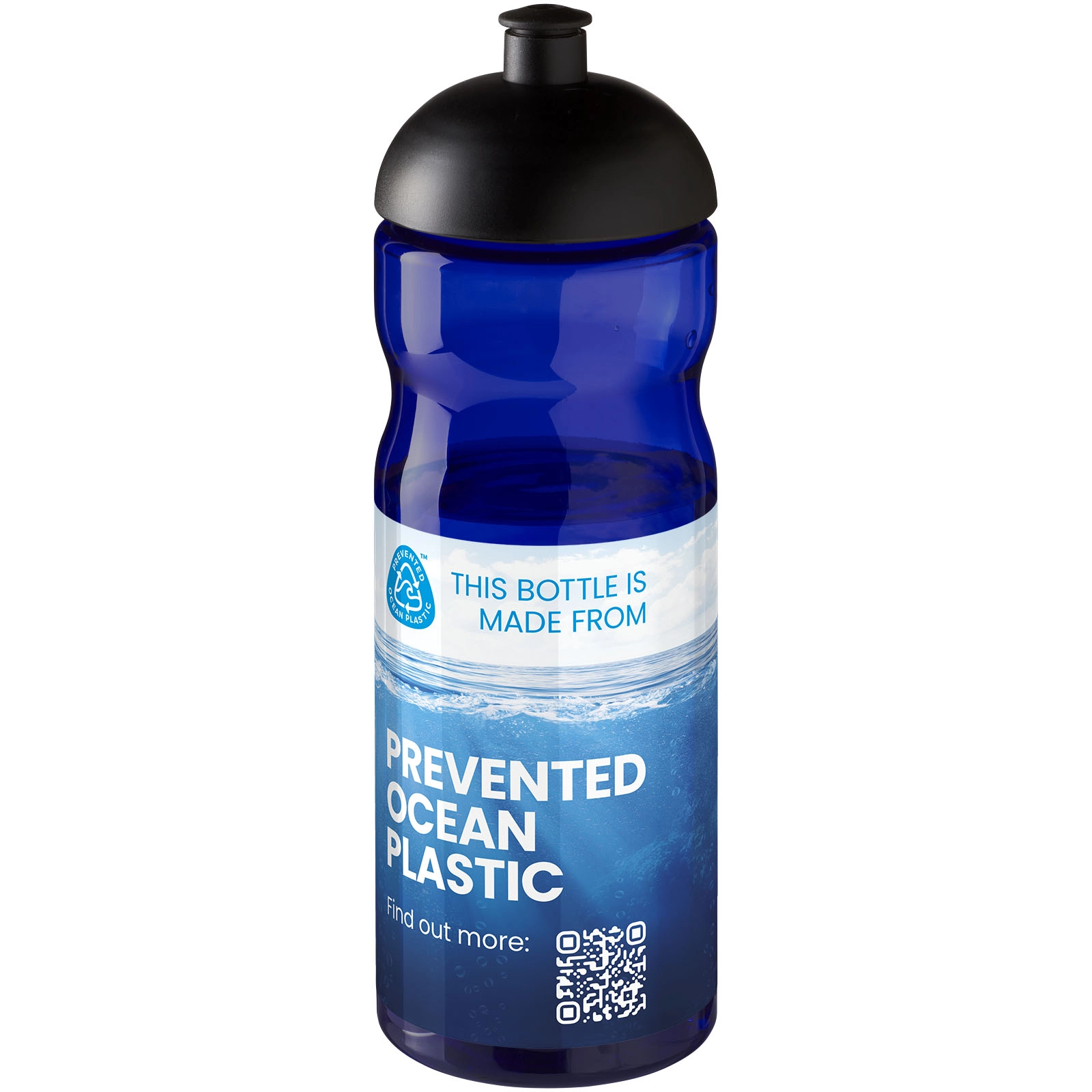 Immagine Borraccia sportiva H2O Active® Eco Base da 650 ml con coperchio a cupola