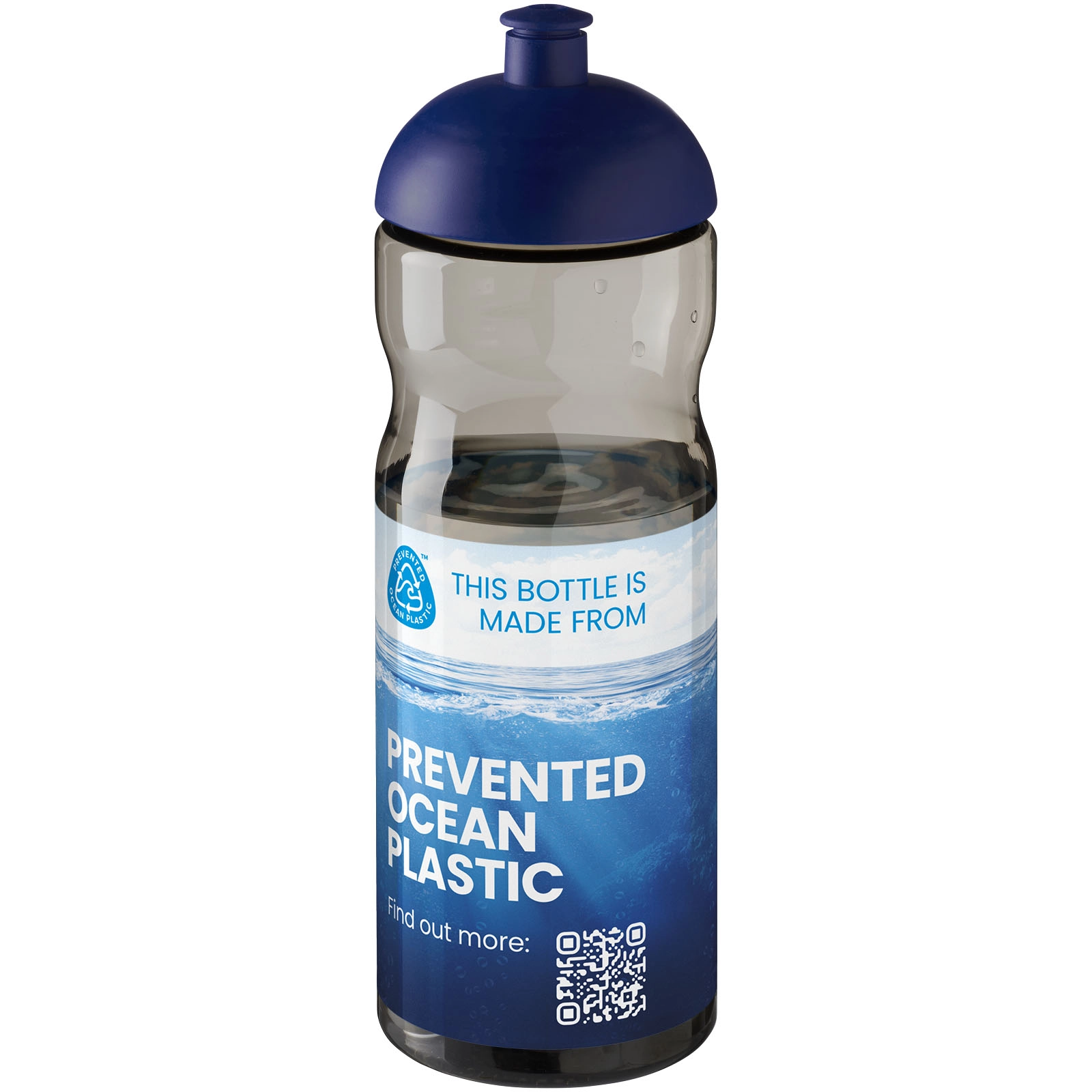 Immagine Borraccia sportiva H2O Active® Eco Base da 650 ml con coperchio a cupola