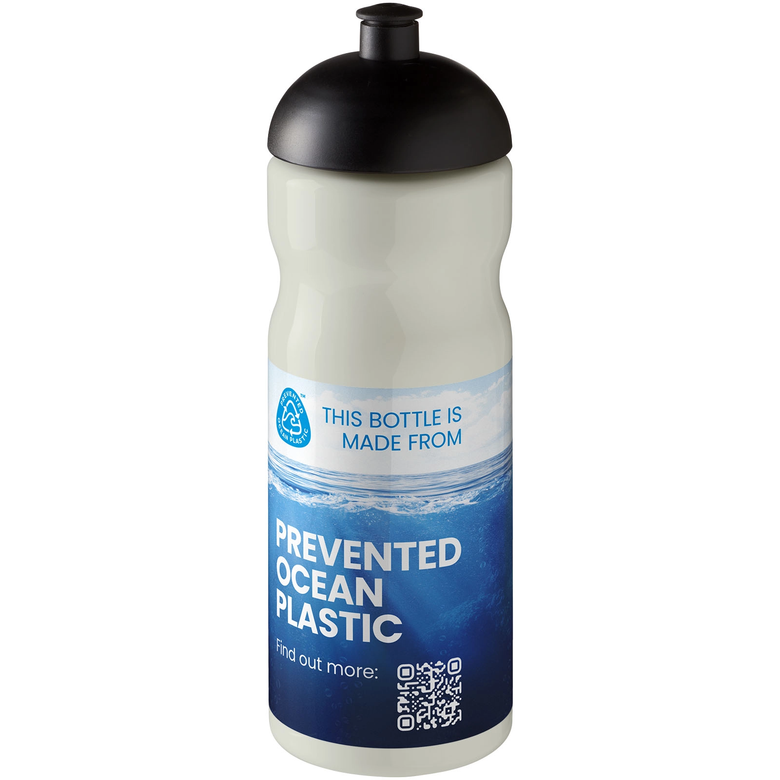 Immagine Borraccia sportiva H2O Active® Eco Base da 650 ml con coperchio a cupola