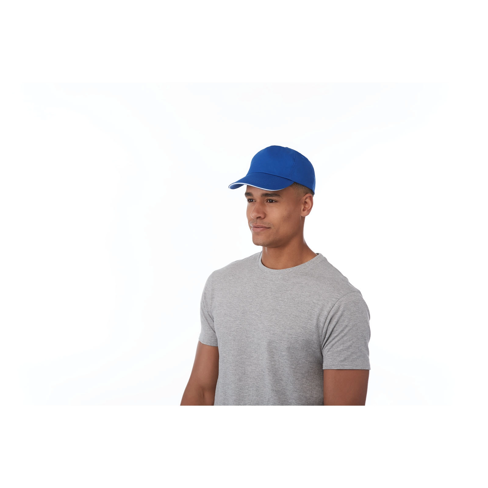 Immagine Cappellino con visiera sandwich Styx a 5 pannelli