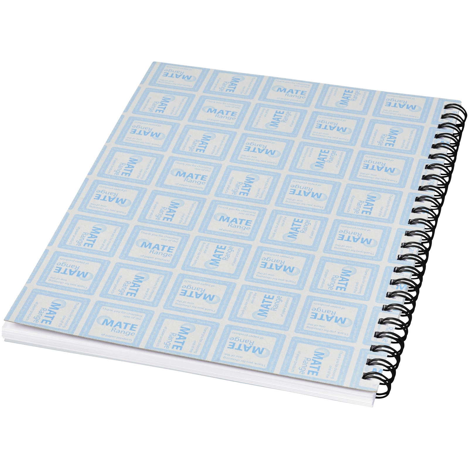 Immagine Notebook A5 spiralato Desk-Mate® con copertina in PP