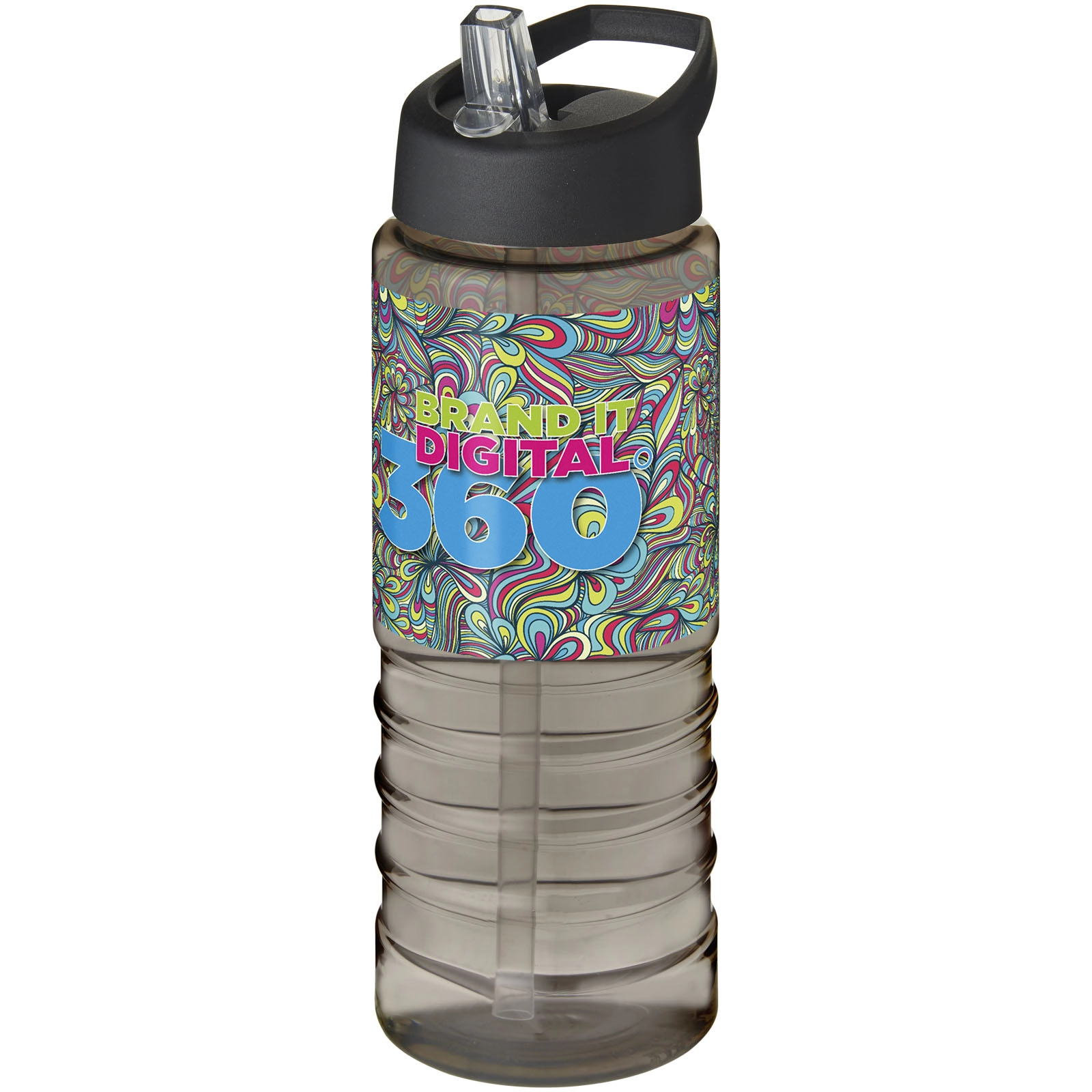 Immagine Borraccia sportiva H2O Active® Treble da 750 ml con coperchio con beccuccio