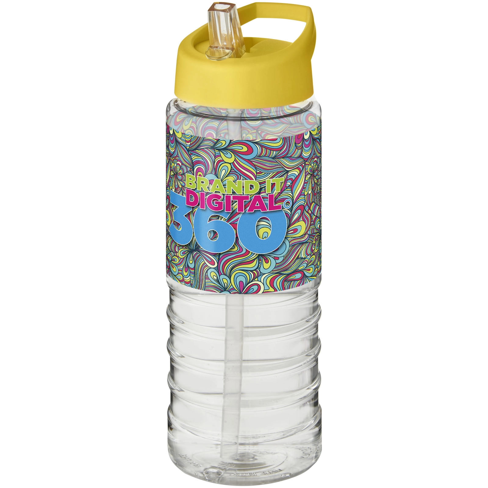 Immagine Borraccia sportiva H2O Active® Treble da 750 ml con coperchio con beccuccio