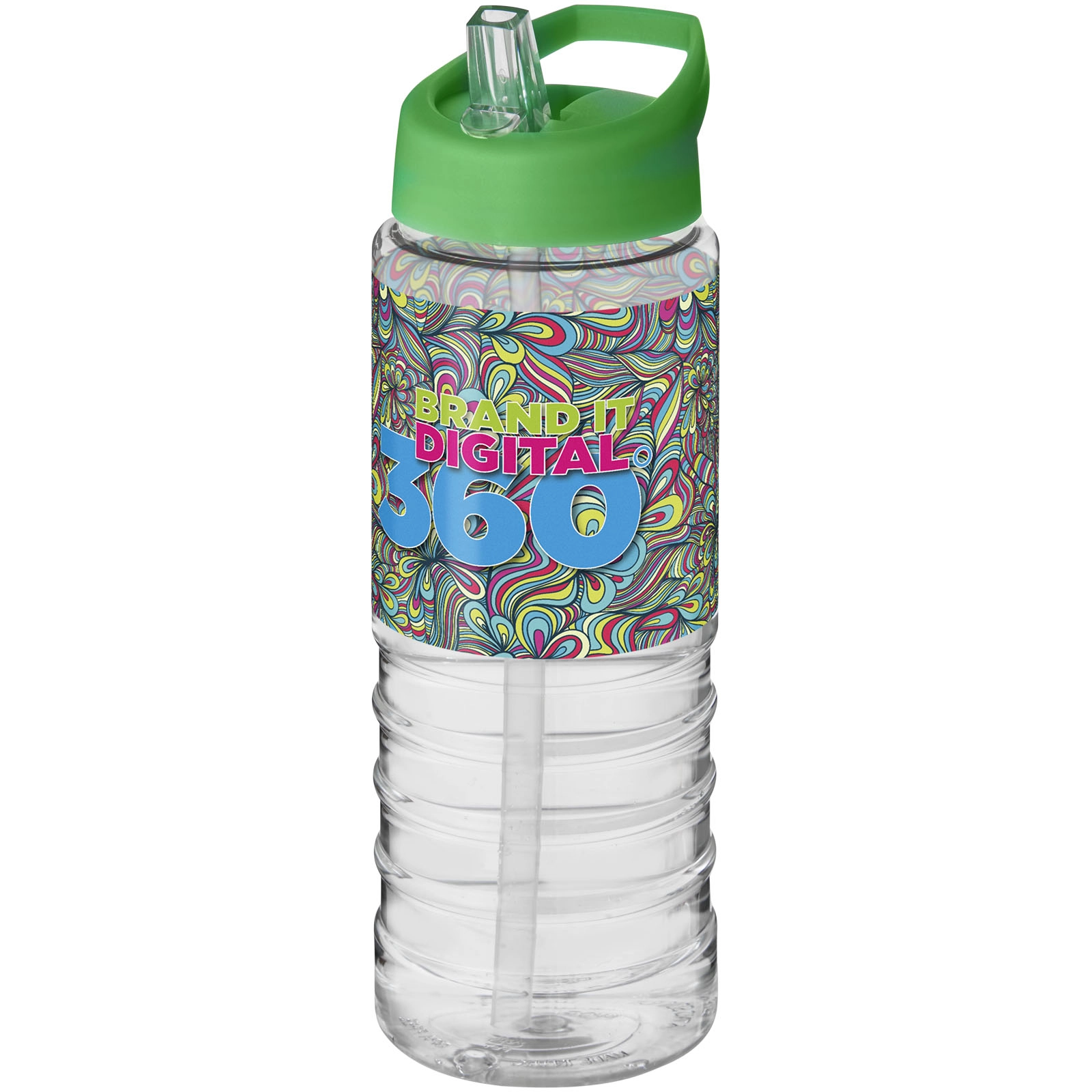 Immagine Borraccia sportiva H2O Active® Treble da 750 ml con coperchio con beccuccio