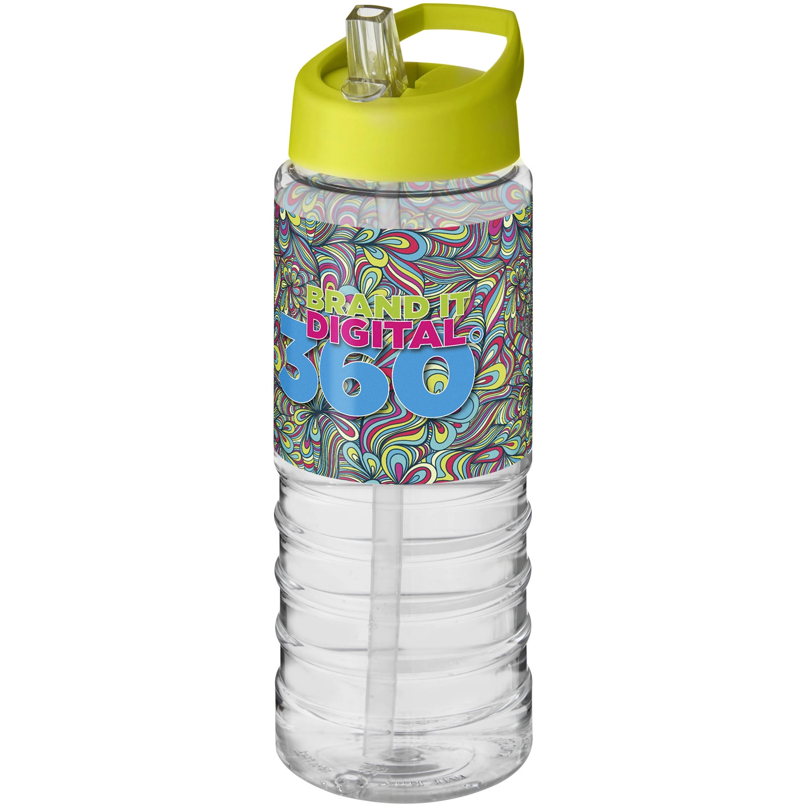 Immagine Borraccia sportiva H2O Active® Treble da 750 ml con coperchio con beccuccio