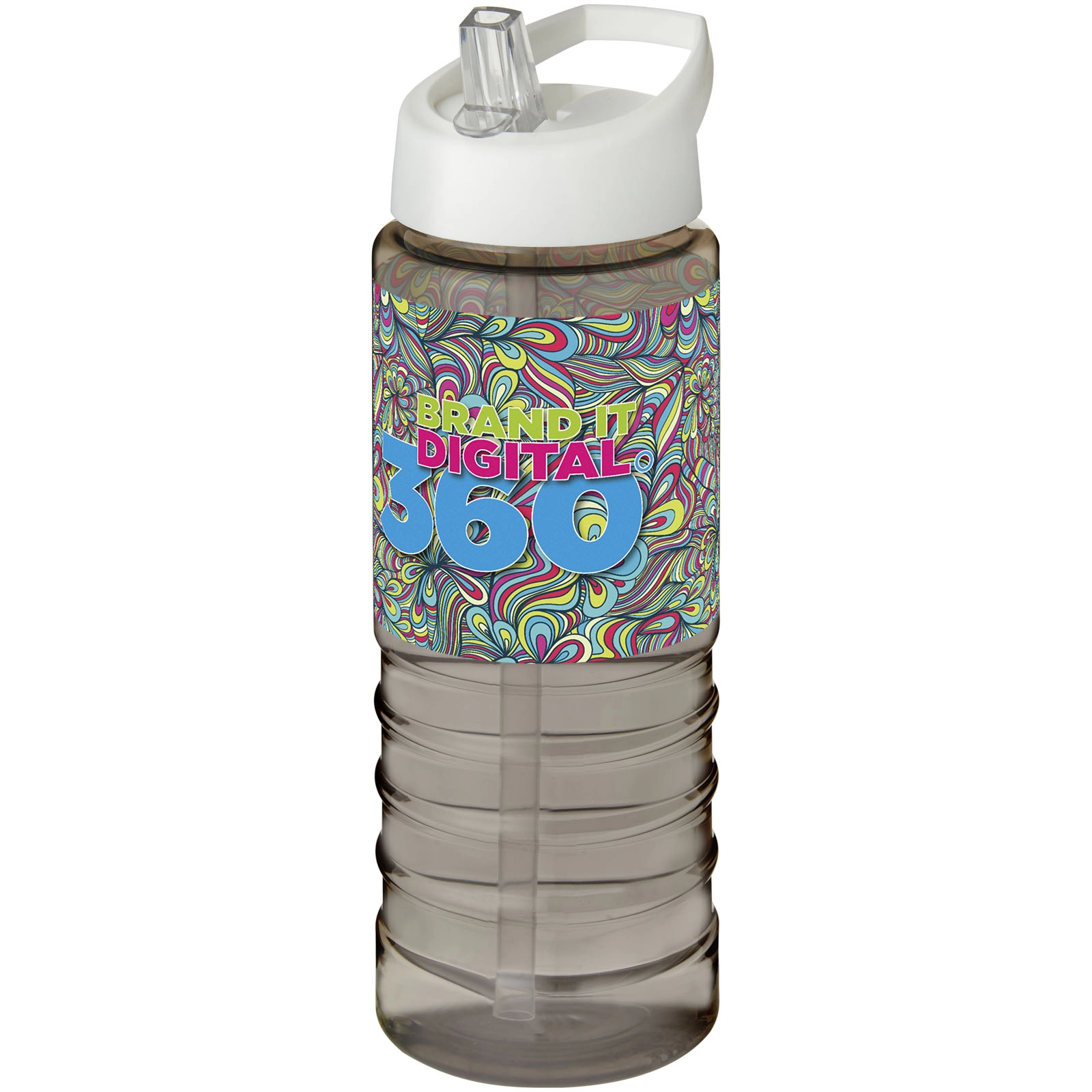 Immagine Borraccia sportiva H2O Active® Treble da 750 ml con coperchio con beccuccio