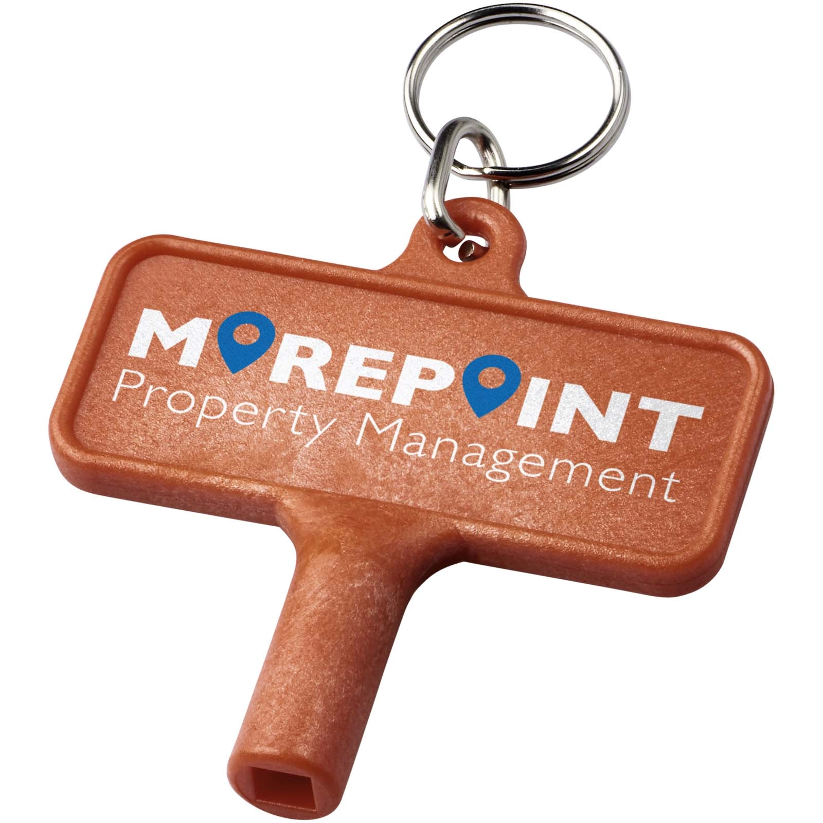 Immagine Chiave in plastica per radiatori Largo con portachiavi