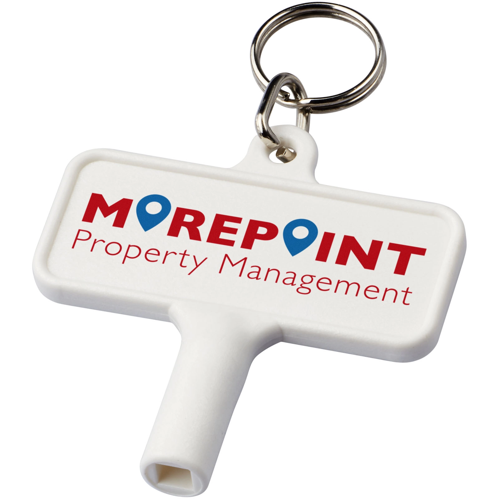 Immagine Chiave in plastica per radiatori Largo con portachiavi