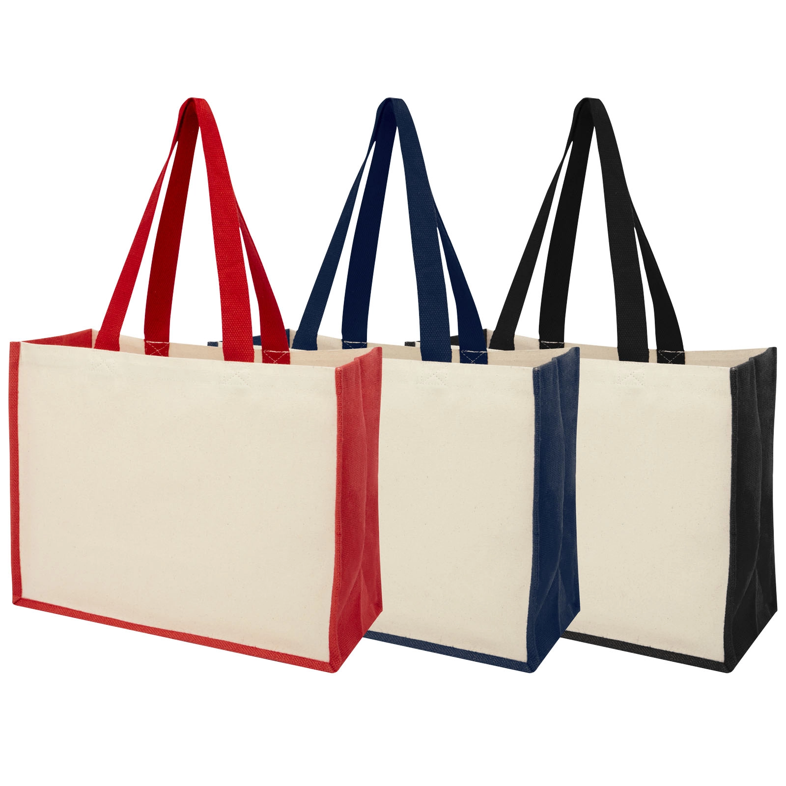 Immagine Shopper in iuta e canvas 320 g/m² Varai - 23L