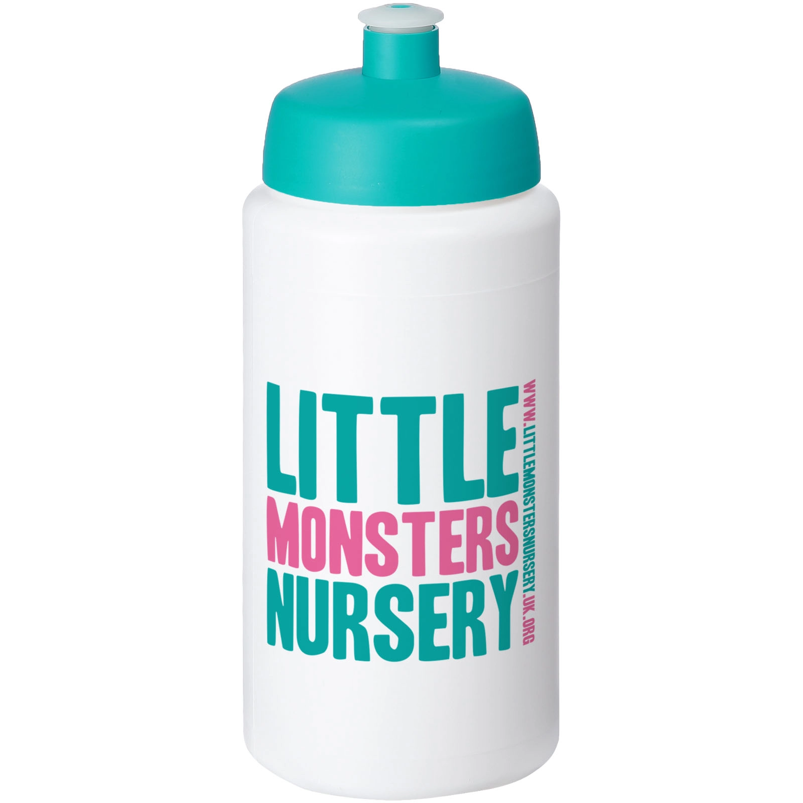 Immagine Borraccia sportiva Baseline® Plus da 500 ml con impugnatura e coperchio a cupola