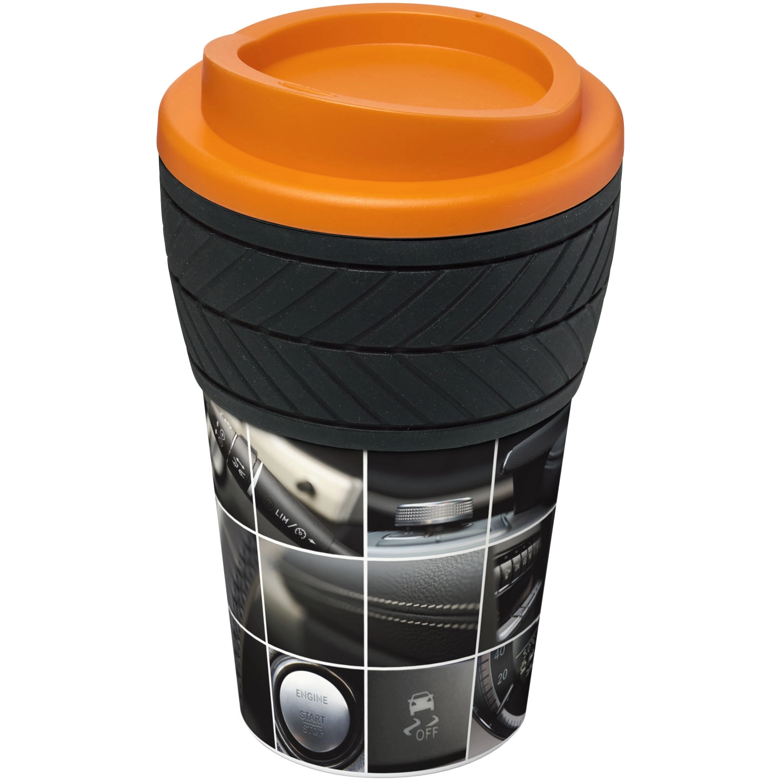 Immagine Tazza termica Brite-Americano® da 350 ml con Tyre-grip