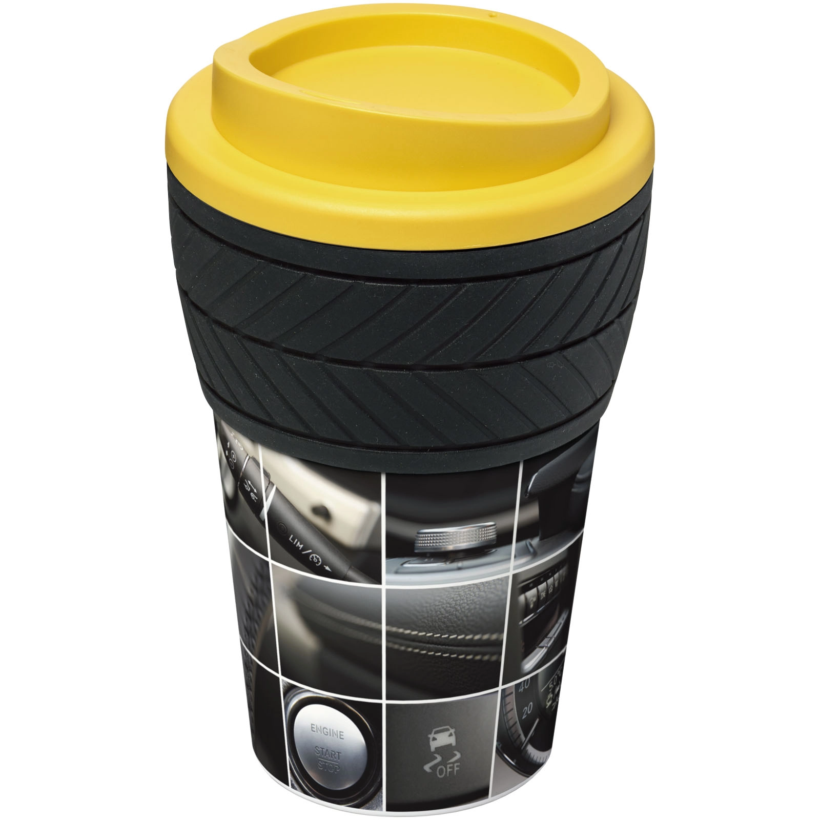 Immagine Tazza termica Brite-Americano® da 350 ml con Tyre-grip