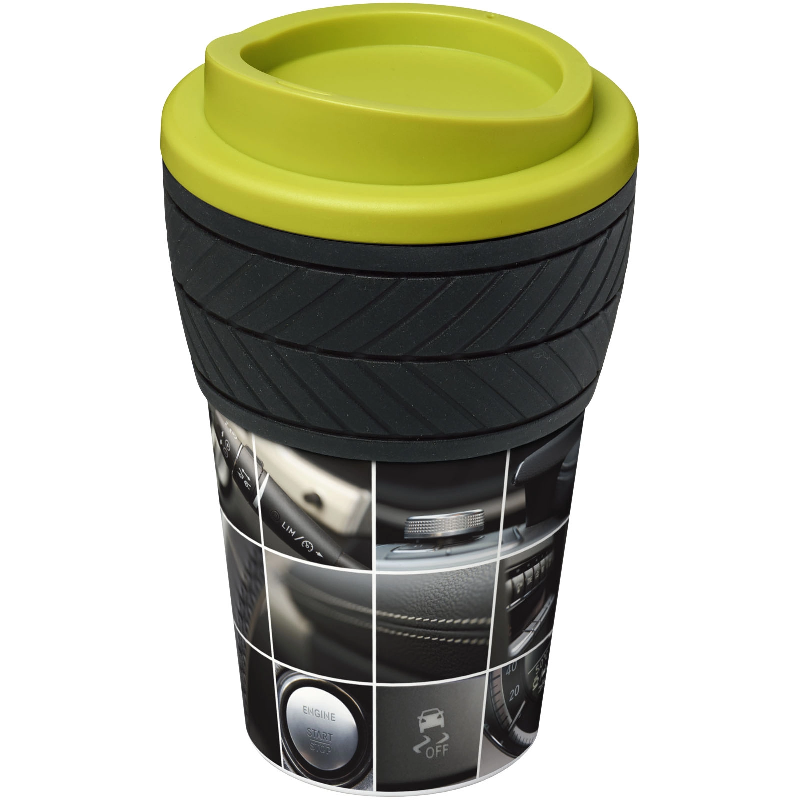 Immagine Tazza termica Brite-Americano® da 350 ml con Tyre-grip