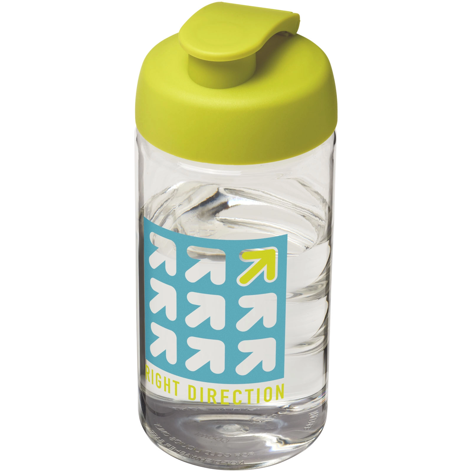 Immagine Borraccia sportiva H2O Active® Bop da 500 ml con coperchio a scatto