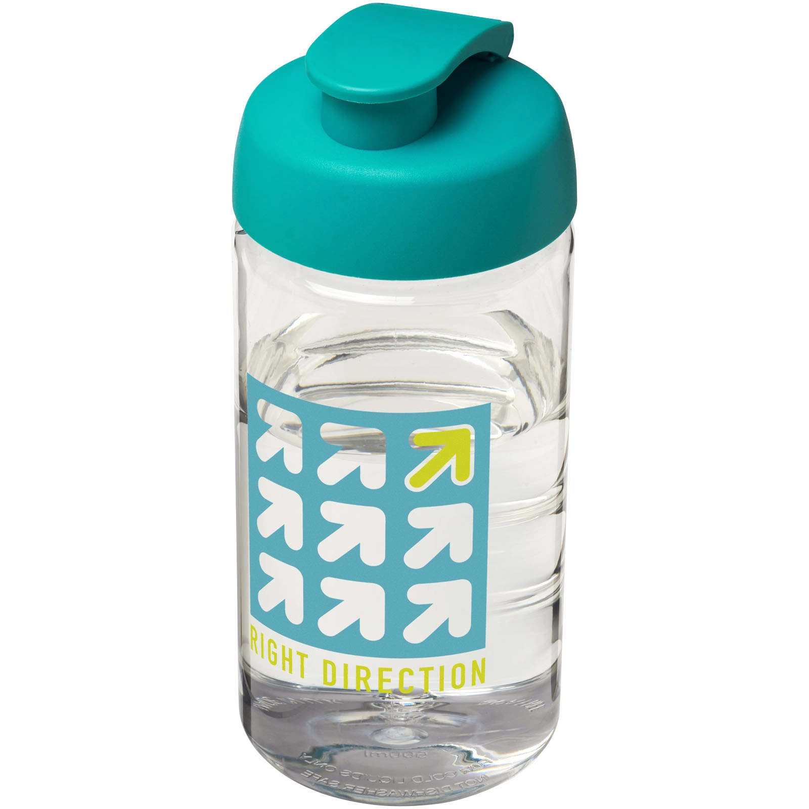 Immagine Borraccia sportiva H2O Active® Bop da 500 ml con coperchio a scatto