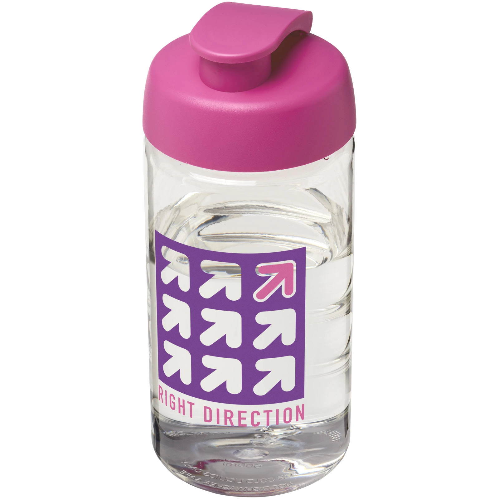 Immagine Borraccia sportiva H2O Active® Bop da 500 ml con coperchio a scatto