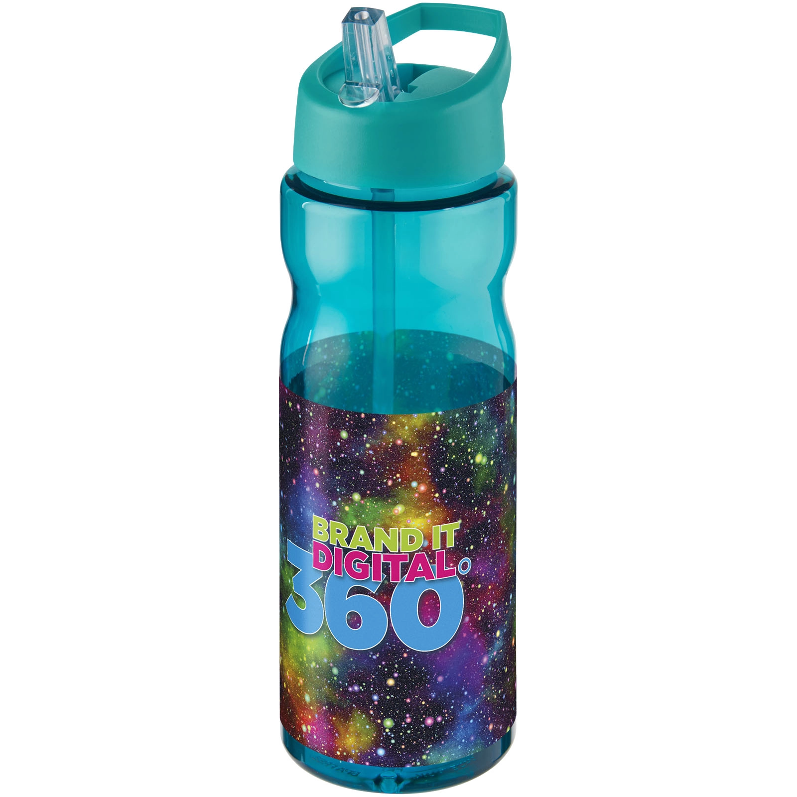 Immagine Borraccia sportiva H2O Active® Base da 650 ml con coperchio con beccuccio