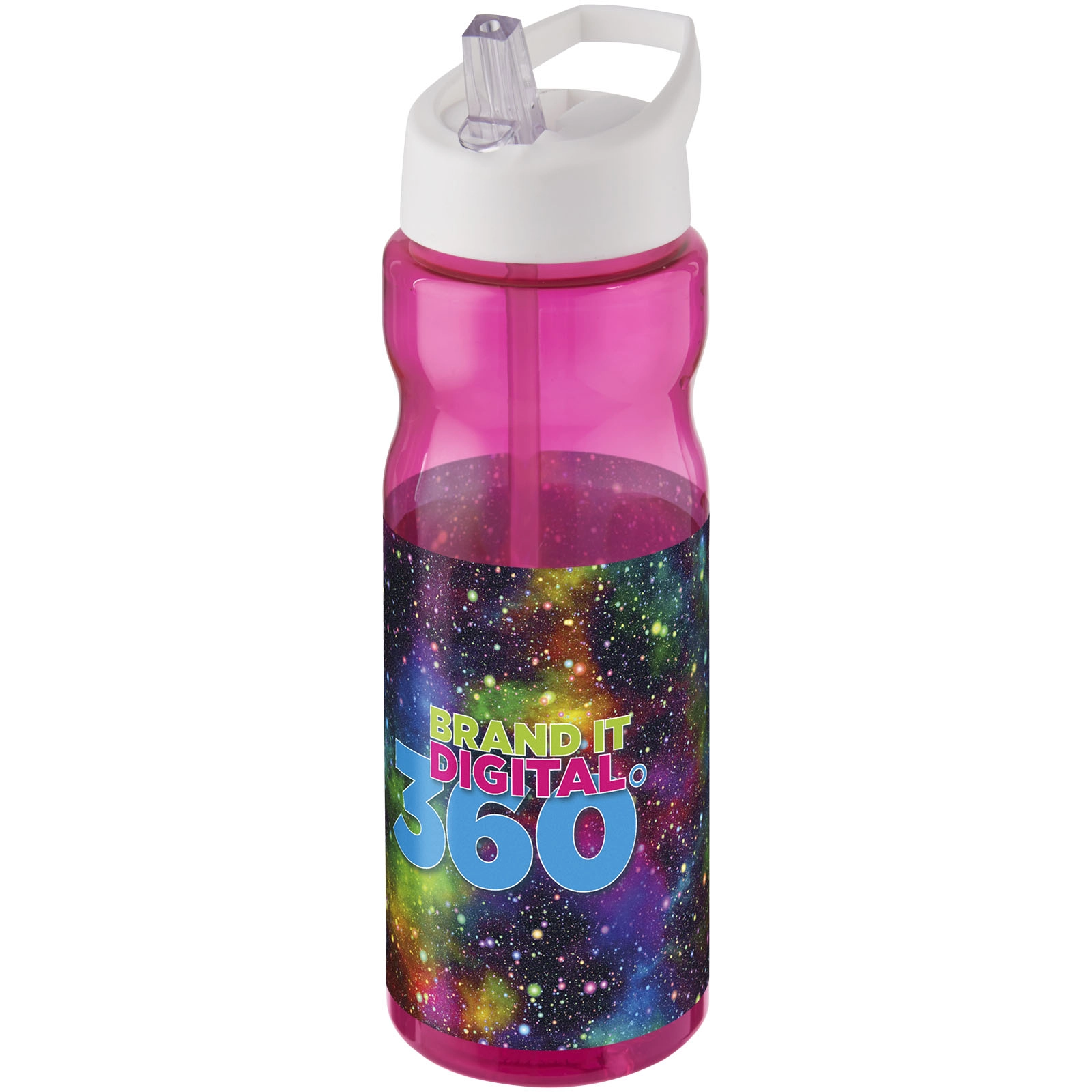 Immagine Borraccia sportiva H2O Active® Base da 650 ml con coperchio con beccuccio