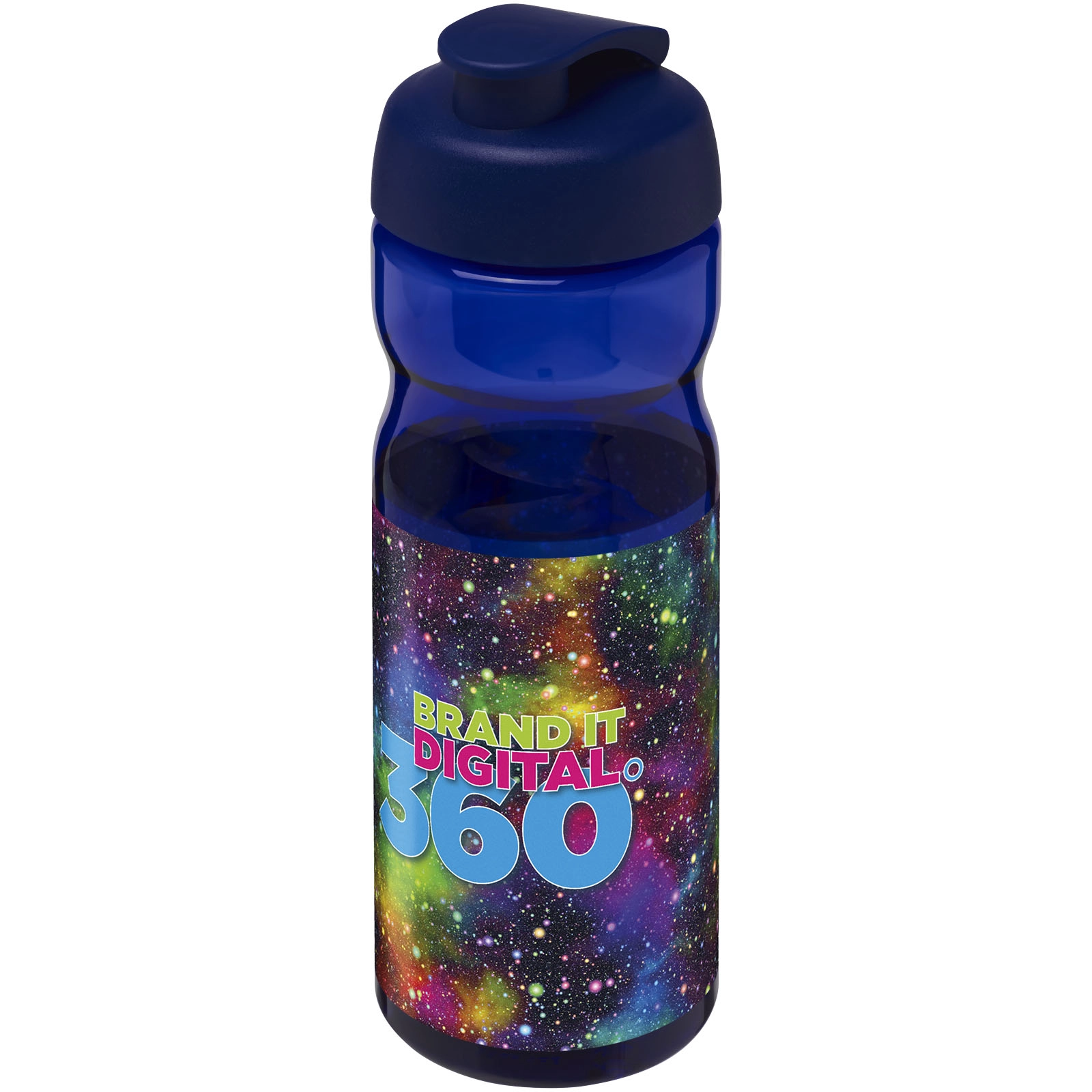 Immagine Borraccia sportiva H2O Active® Base da 650 ml con coperchio a scatto