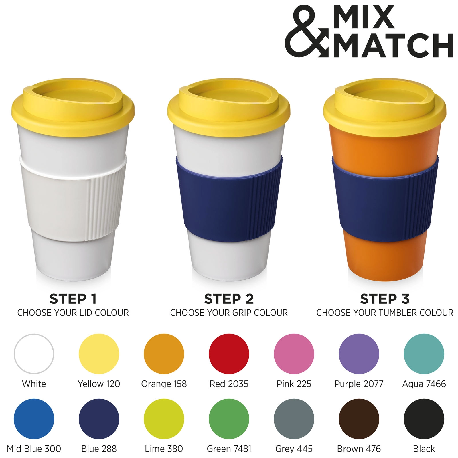 Immagine Tazza termica Americano® da 350 ml con grip