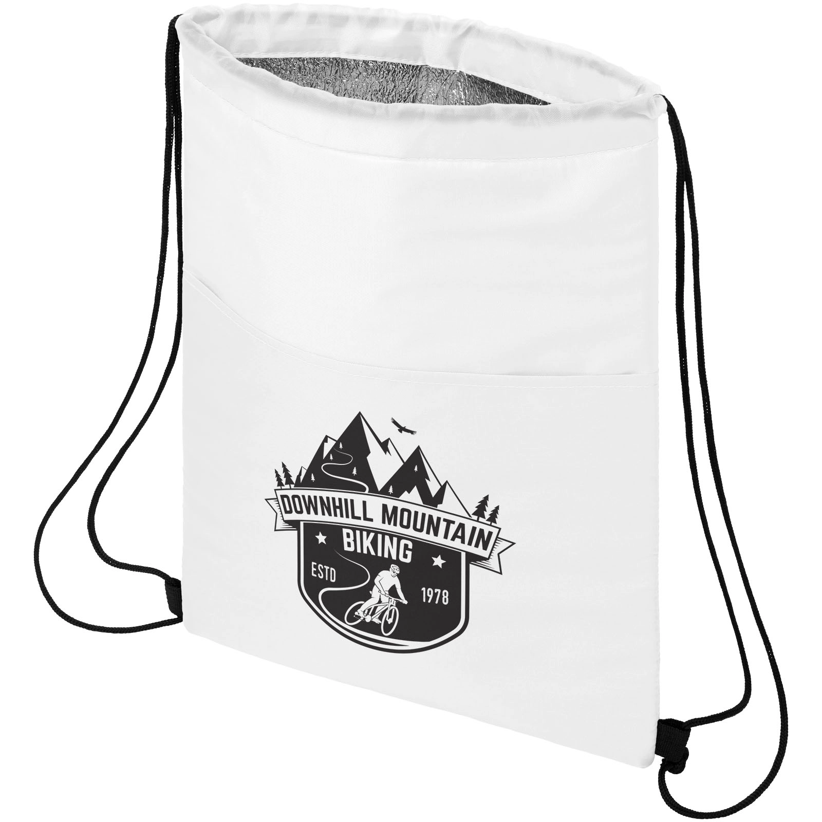 Immagine Borsa frigo Oriole con cordoncino da 12 lattine - 5L
