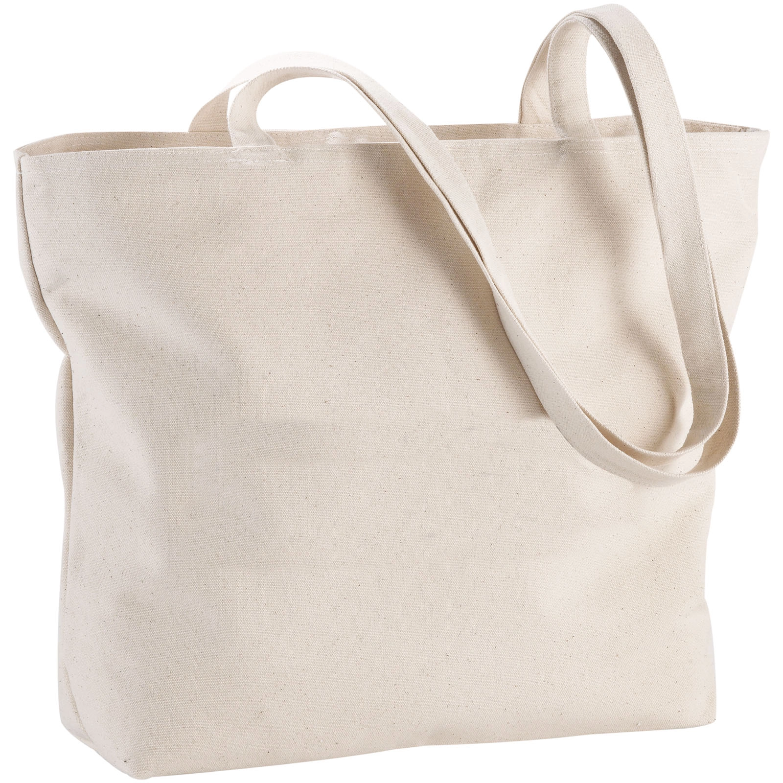 Immagine Shopper in cotone 320 g/m² con zip Ningbo - 15L