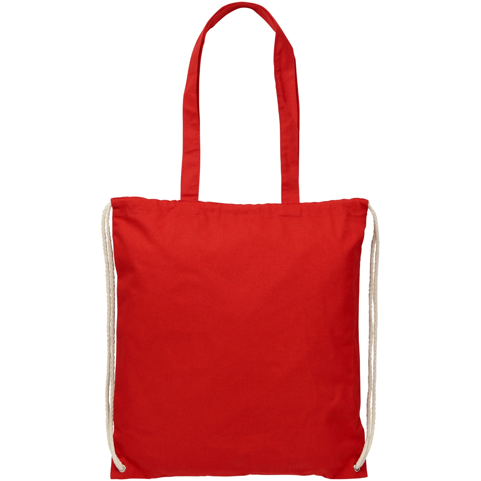 Immagine Zaino con cordoncino Eliza in cotone da 240 g/m² - 6L