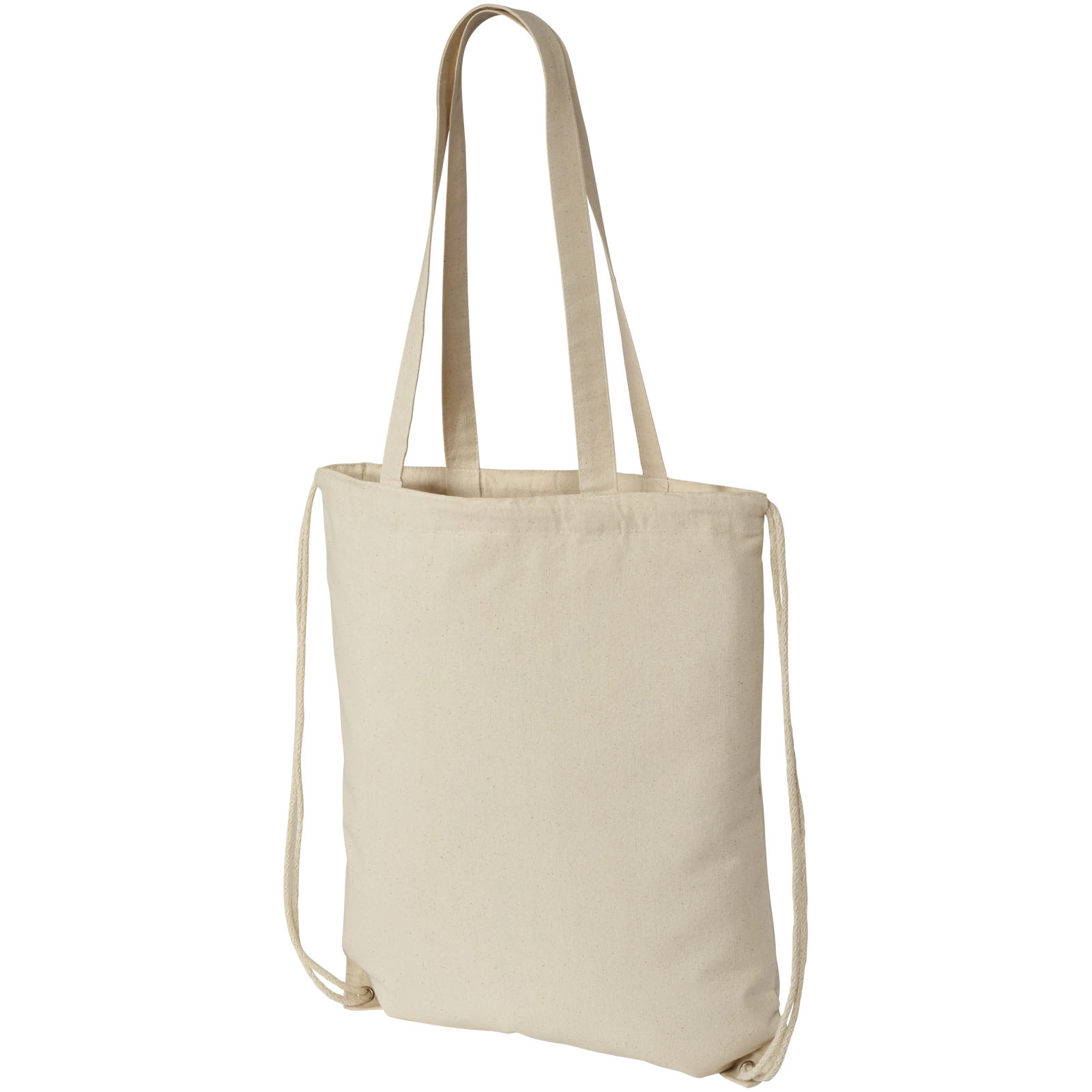 Immagine Zaino con cordoncino Eliza in cotone da 240 g/m² - 6L
