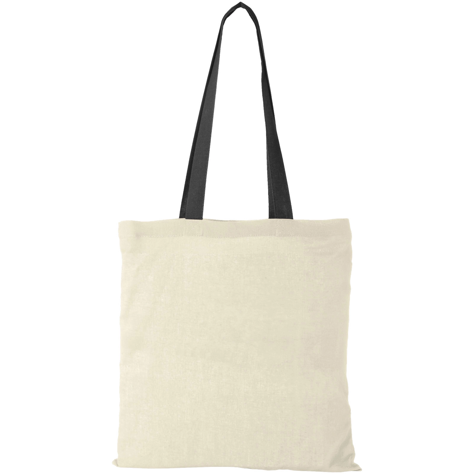 Immagine Shopper in cotone 100 g/m² con manici colorati Nevada - 7L