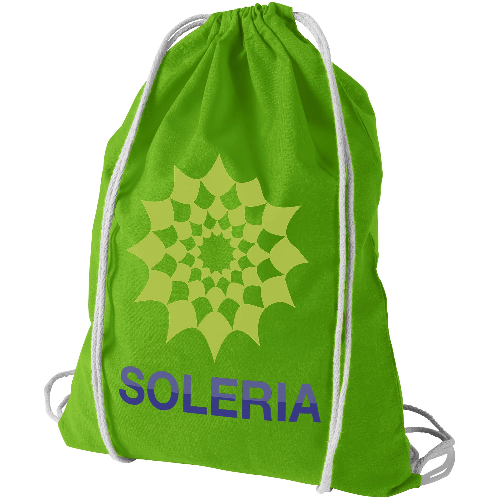 Immagine Sacca in cotone 100 g/m² con coulisse Oregon - 5L