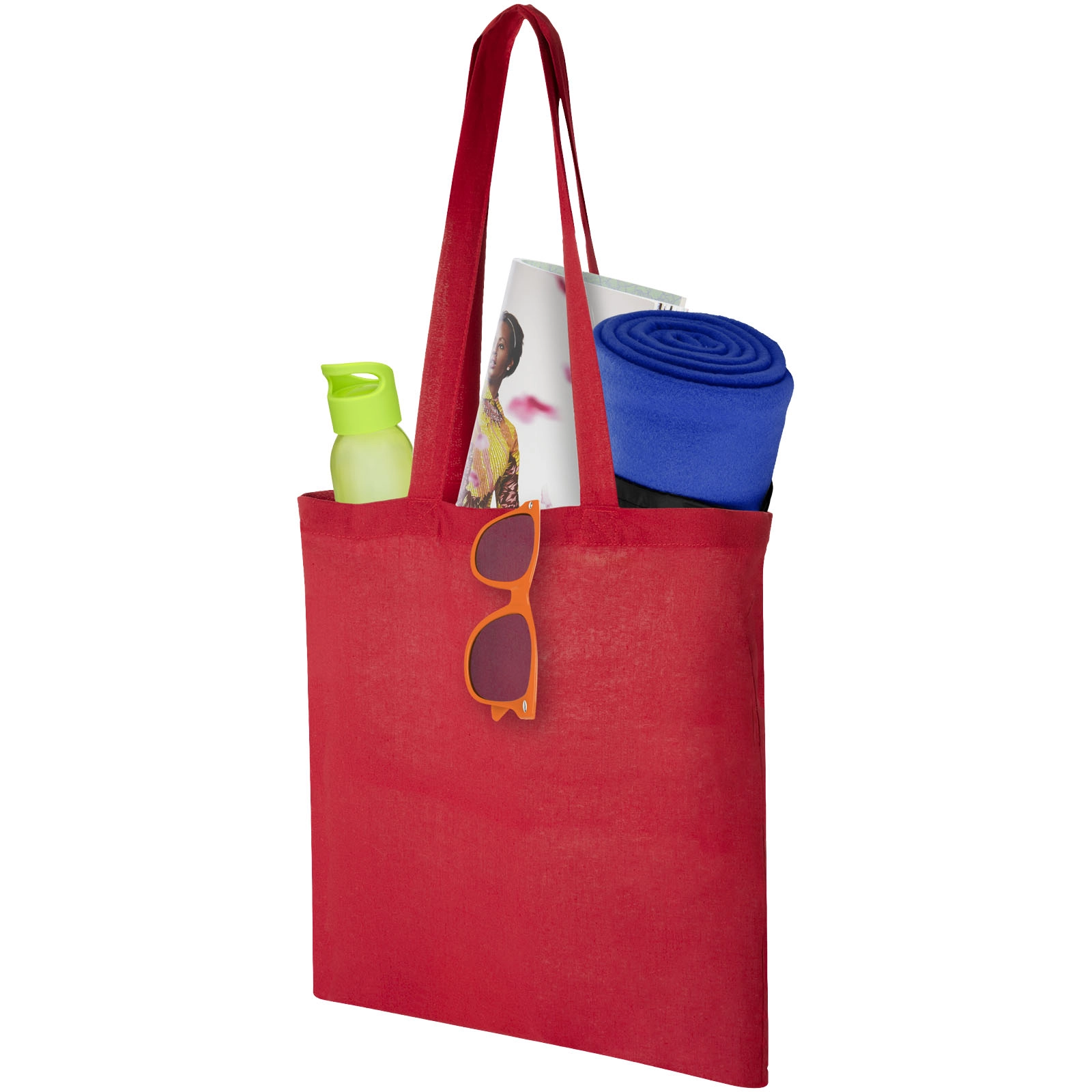Immagine Shopper in cotone 100 g/m² Carolina - 7L