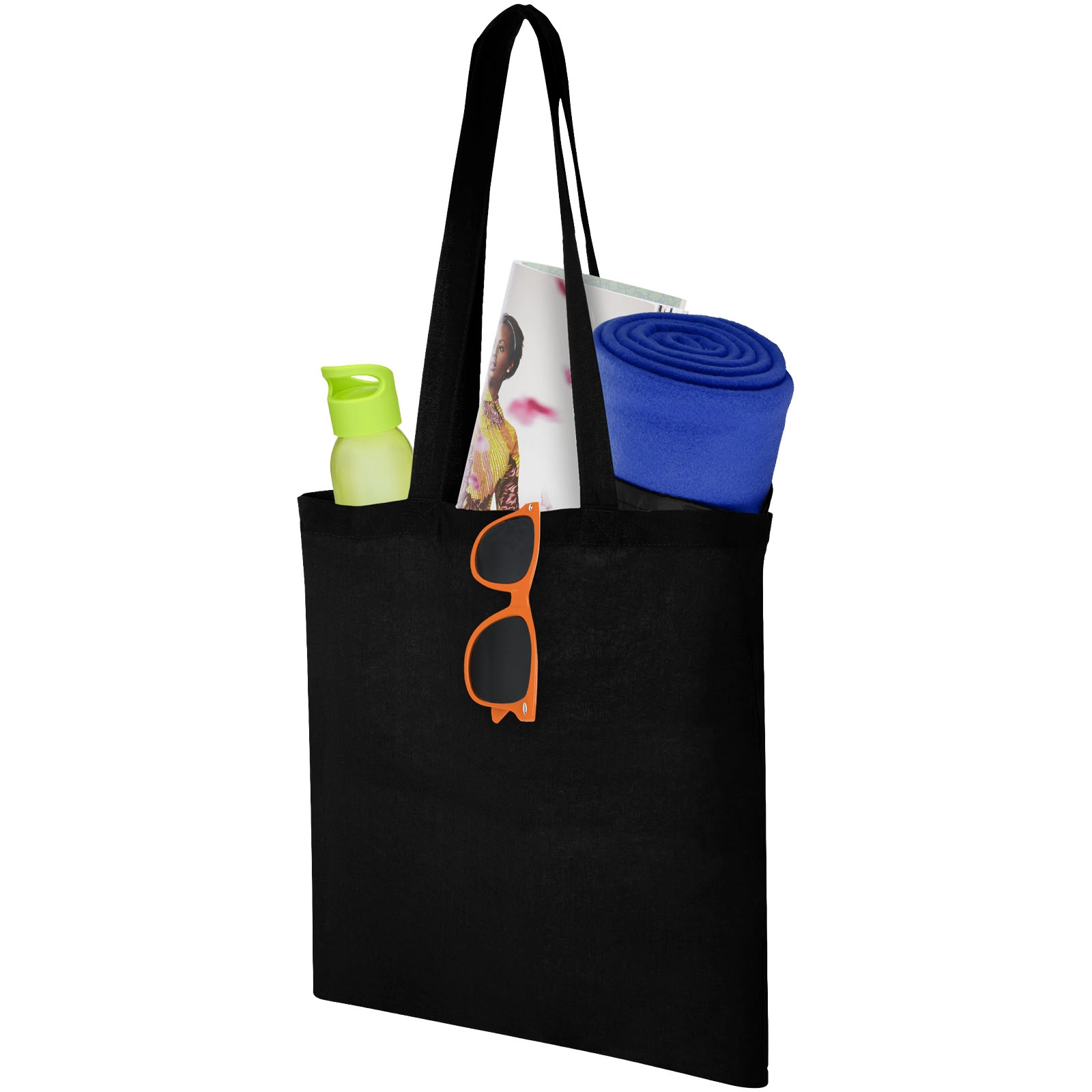 Immagine Shopper in cotone 100 g/m² Carolina - 7L