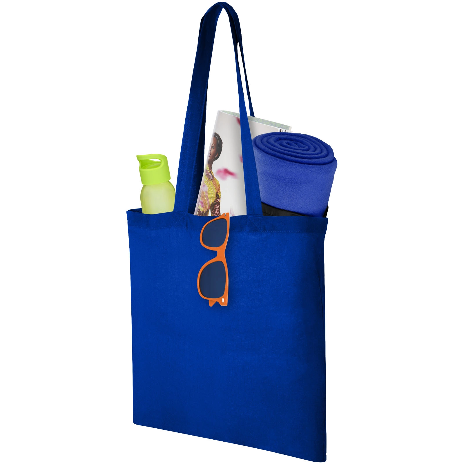 Immagine Shopper in cotone 100 g/m² Carolina - 7L