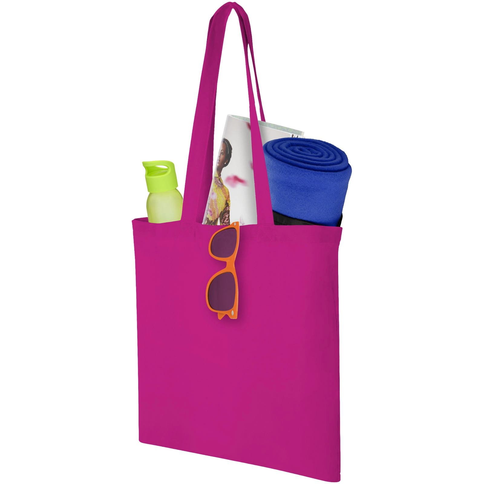Immagine Shopper in cotone 100 g/m² Carolina - 7L