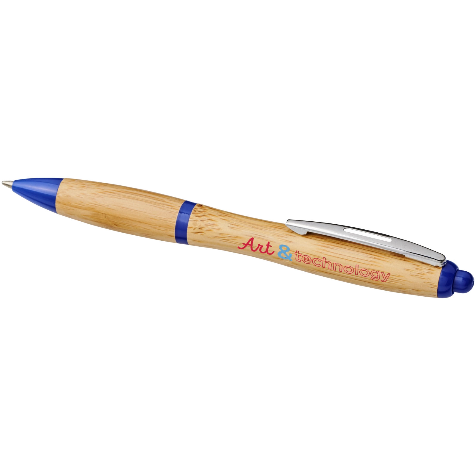 Immagine Penna a sfera in bambù Nash (inchiostro blu)