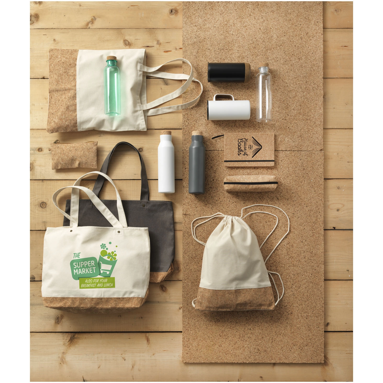 Immagine Blocco note formato A5 in sughero Napa