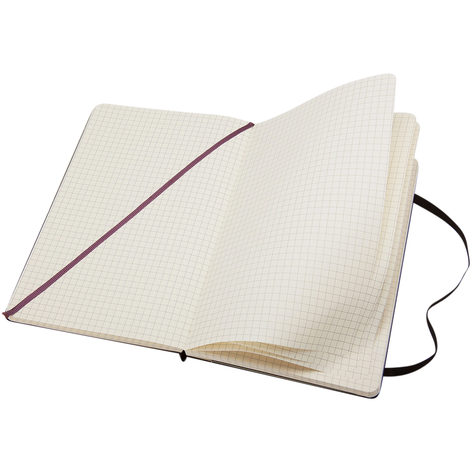 Immagine Blocco note con copertina rigida - a quadretti Moleskine Classic L