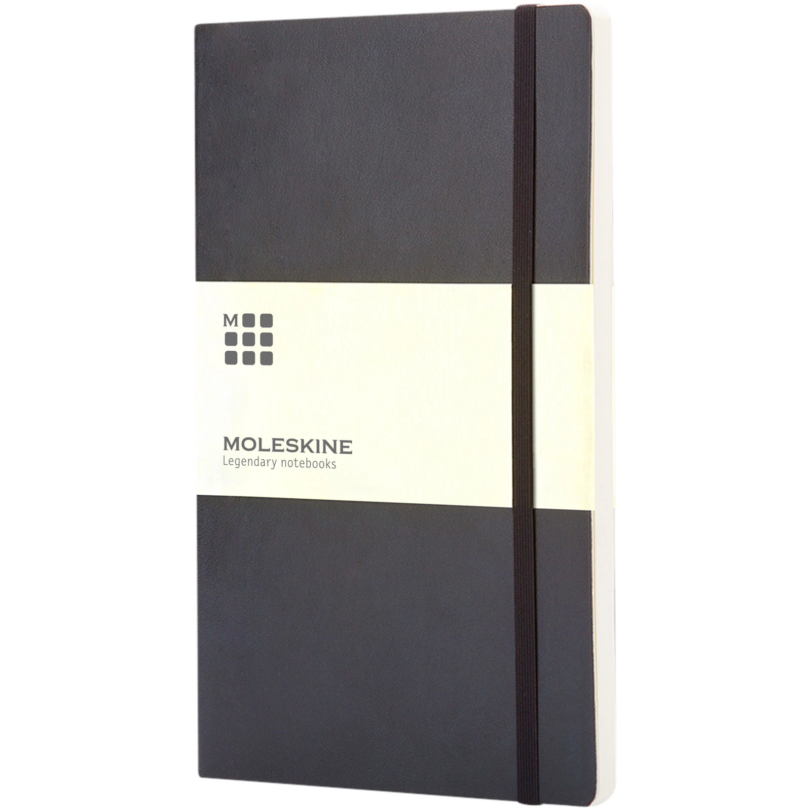 Immagine Blocco note con copertina morbida - pagine bianche Moleskine Classic L