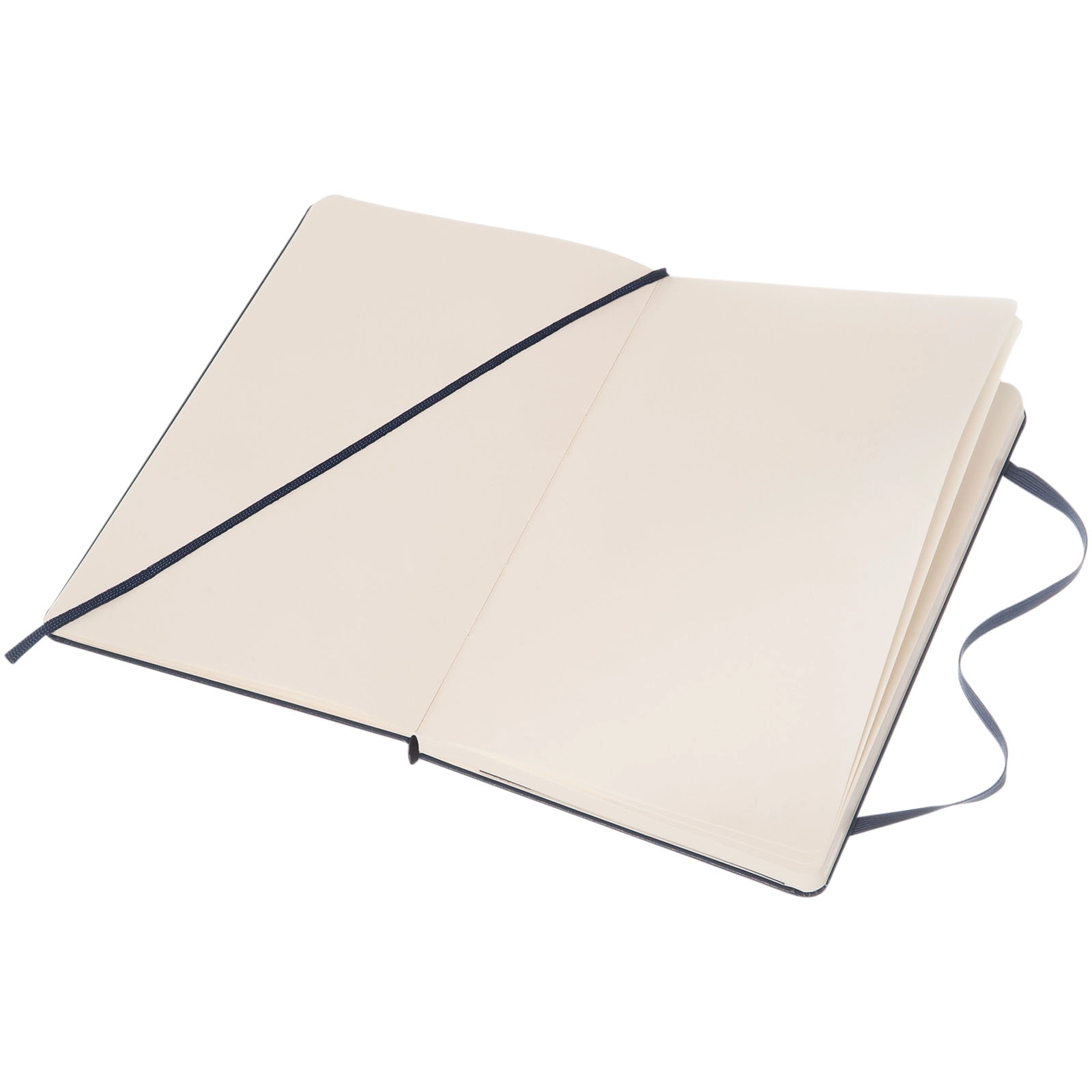 Immagine Blocco note con copertina rigida - pagine bianche Moleskine Classic L