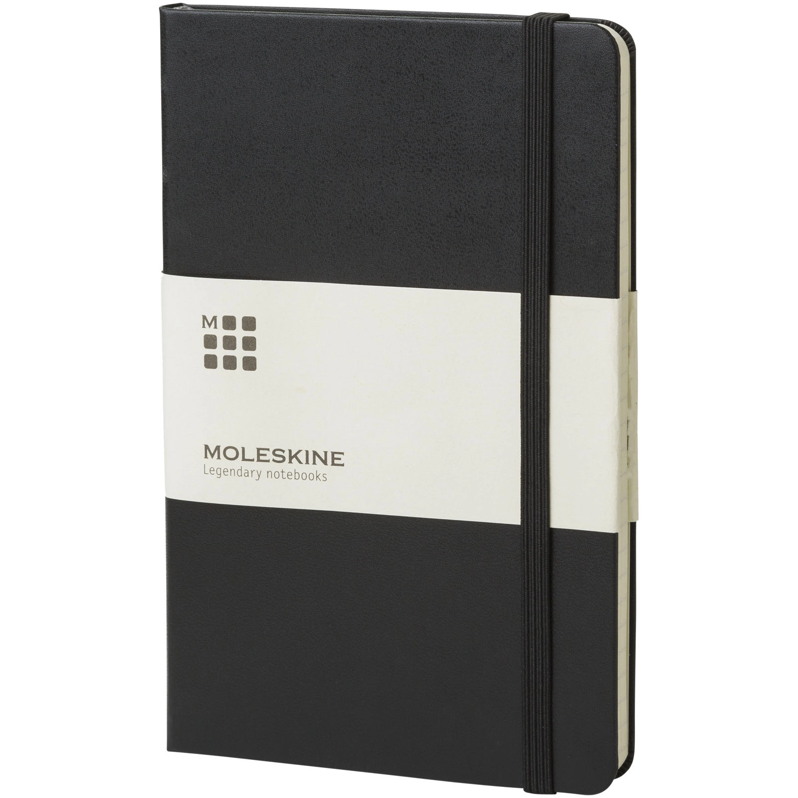 Immagine Blocco note con copertina rigida - pagine bianche Moleskine Classic L