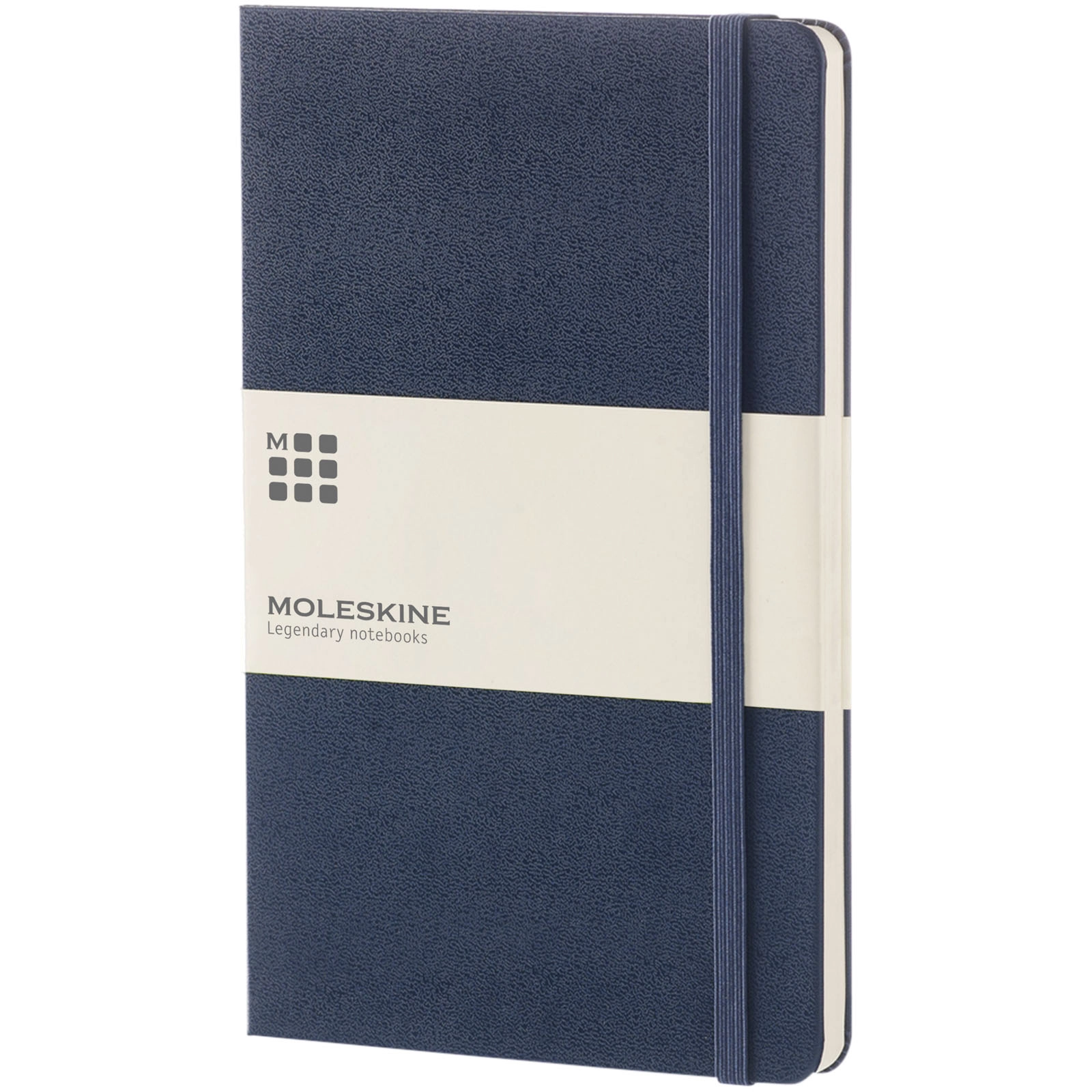 Immagine Blocco note con copertina rigida - pagine bianche Moleskine Classic L