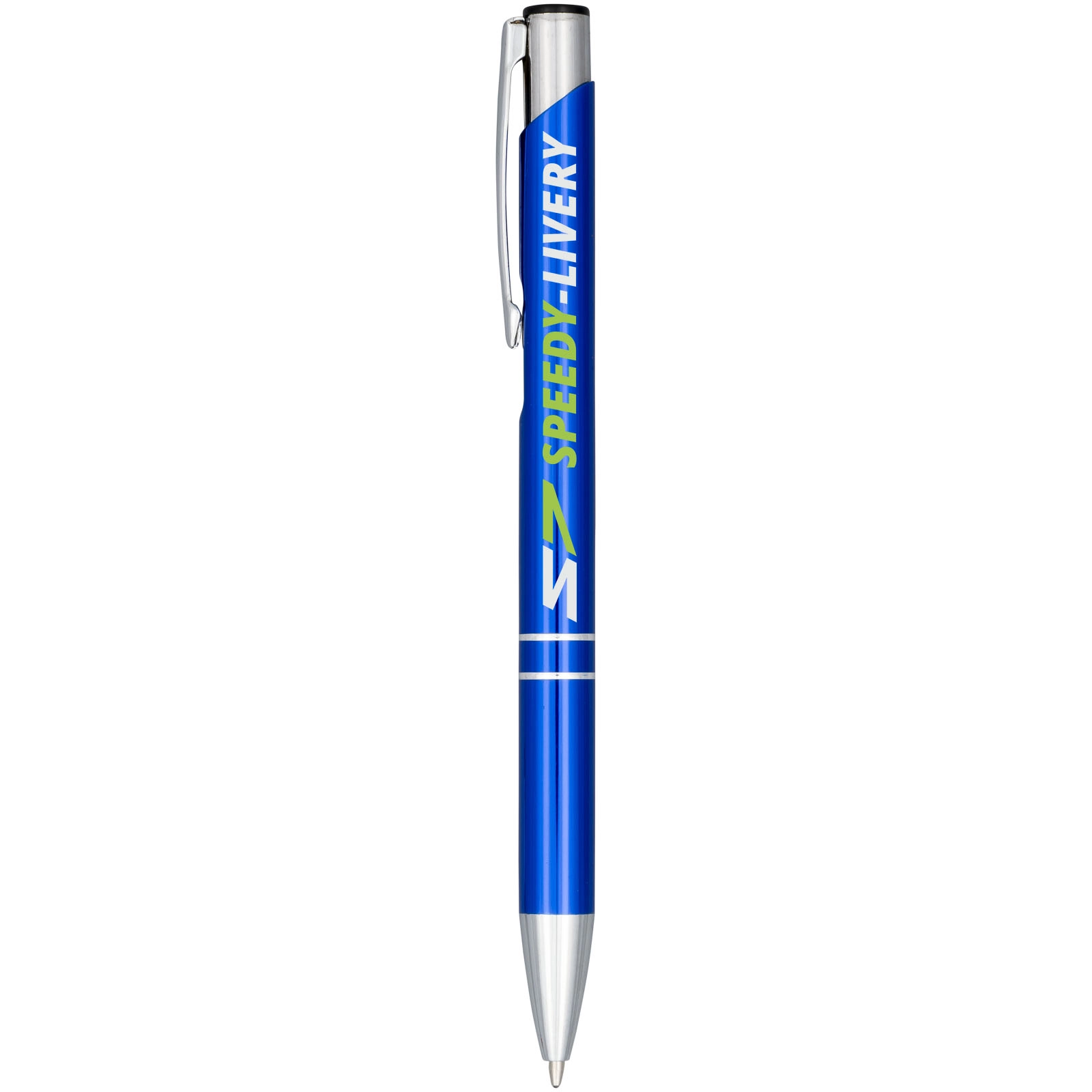 Immagine Penna a sfera anodizzata Moneta (inchiostro blu)