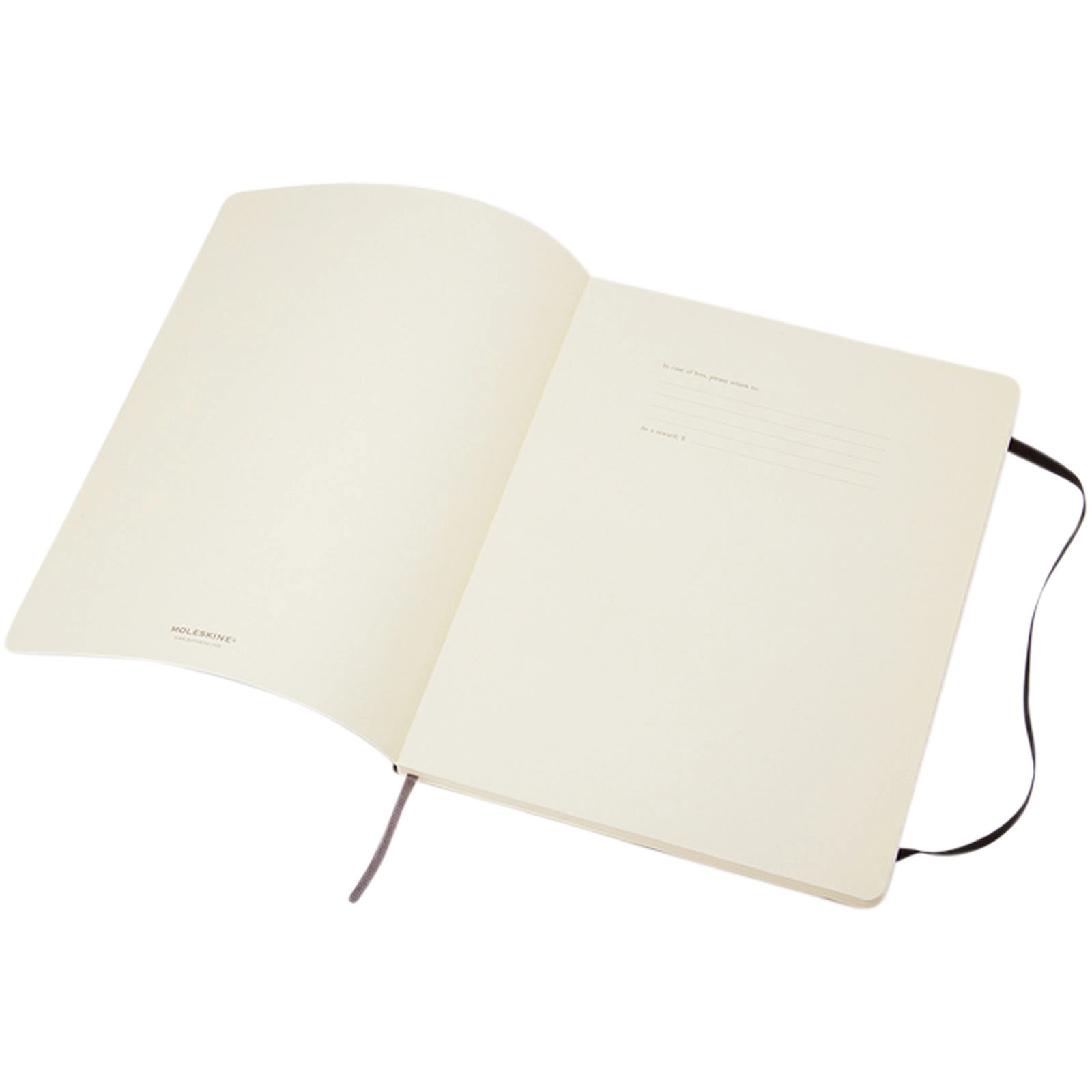 Immagine Blocco note con copertina morbida - a righe Moleskine Classic XL