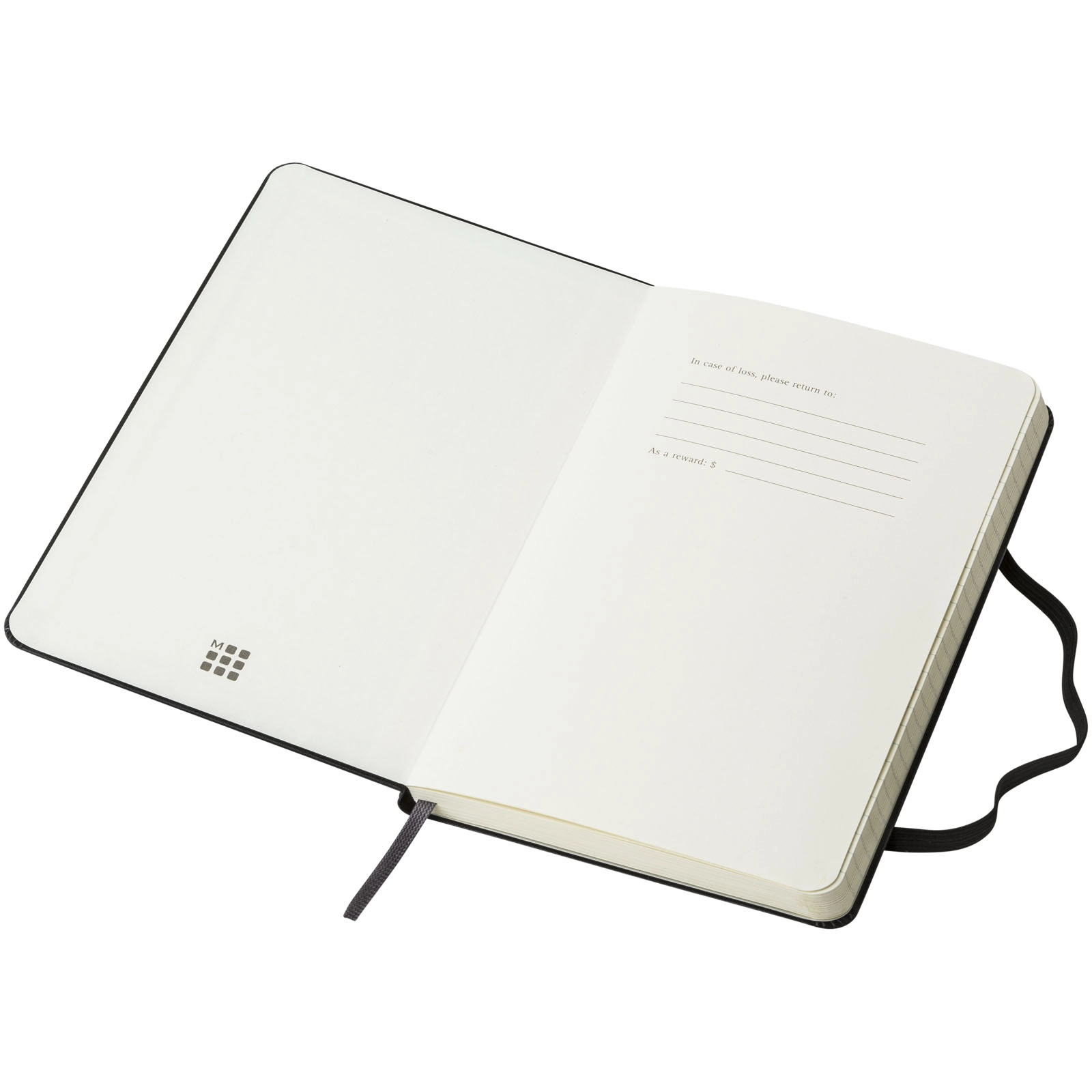 Immagine Blocco note con copertina rigida - a righe Moleskine Classic M