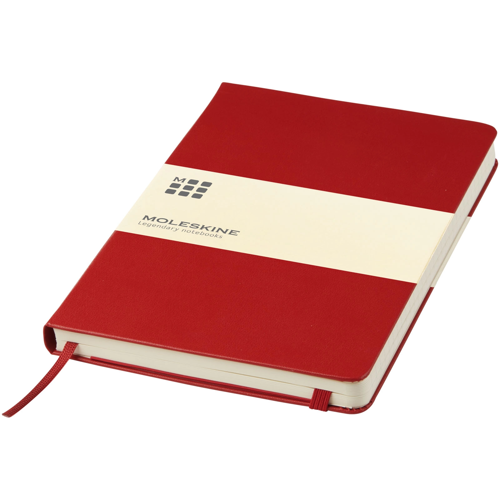 Immagine Blocco note con copertina rigida - a righe Moleskine Classic L