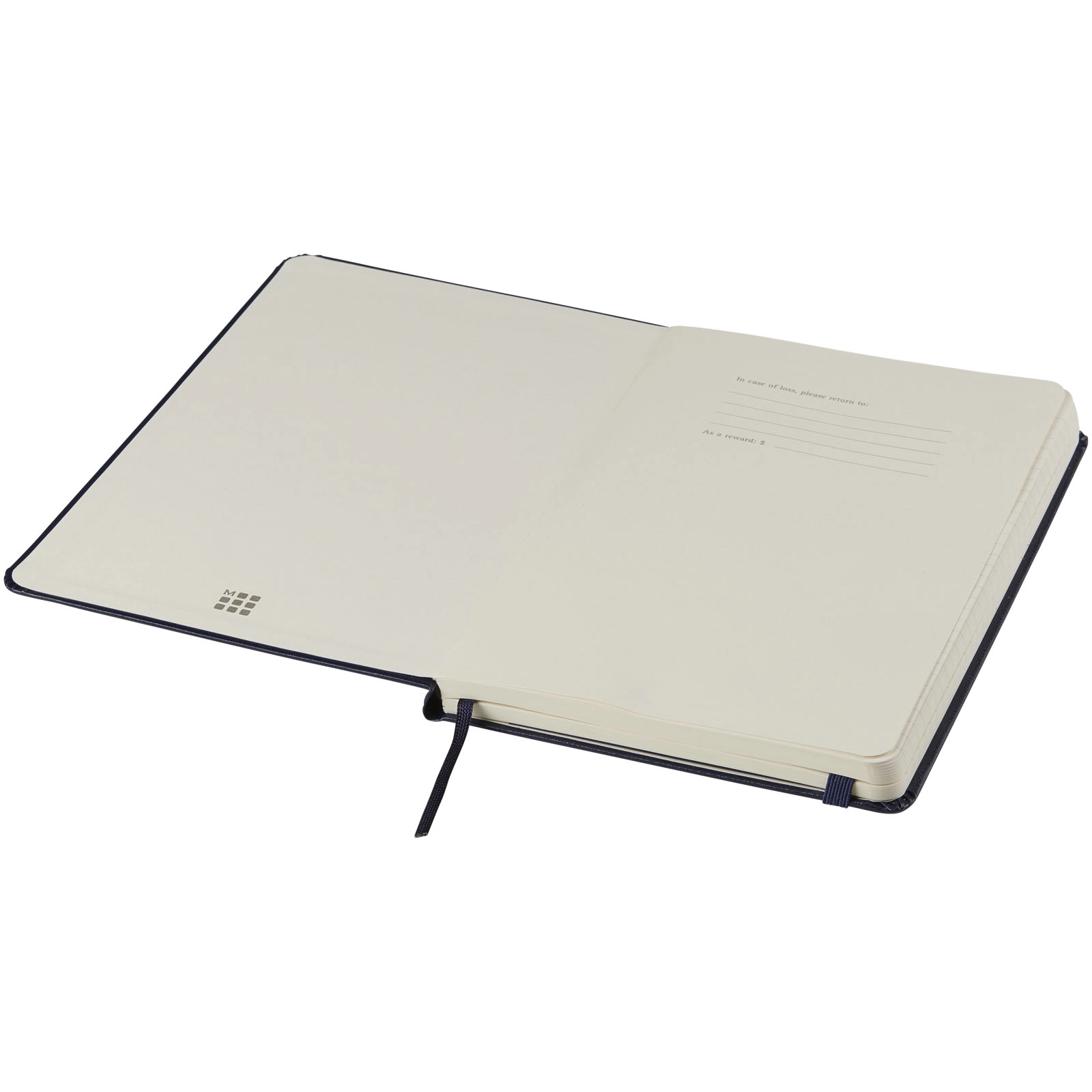 Immagine Blocco note con copertina rigida - a righe Moleskine Classic L