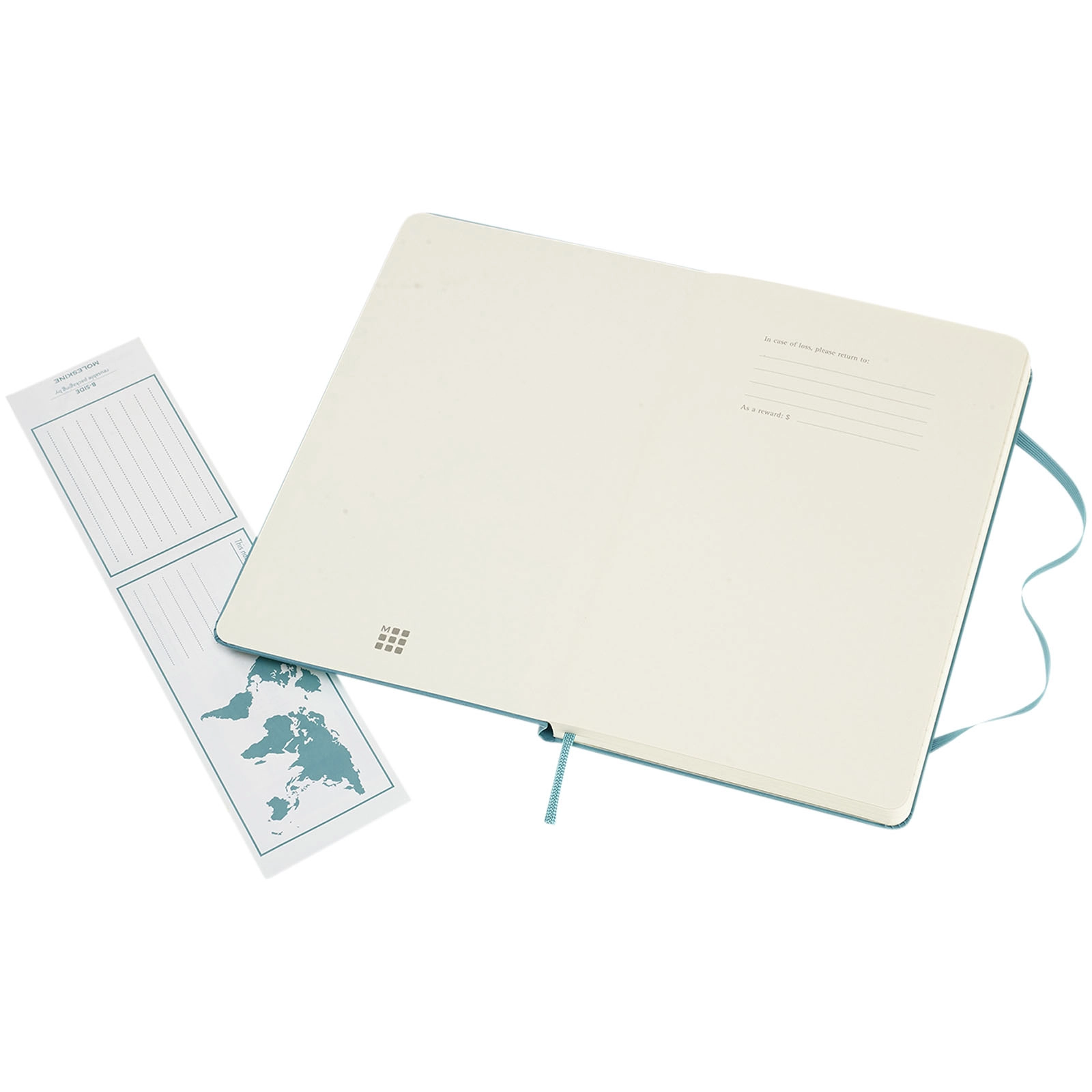 Immagine Blocco note con copertina rigida - a righe Moleskine Classic L